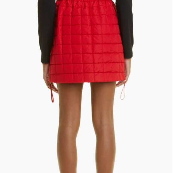 Max Mara | Kim Box Padded Quilted Zip Hem Mini Skirt - Size US 10 - Picture 2 of 10